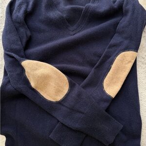 Minnie Rose Black Cashmere Sweater